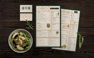 Diseño de carta de restaurante
